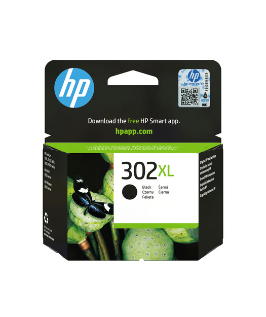 HP F6U68AE Black Mürekkep Kartuş (302XL)