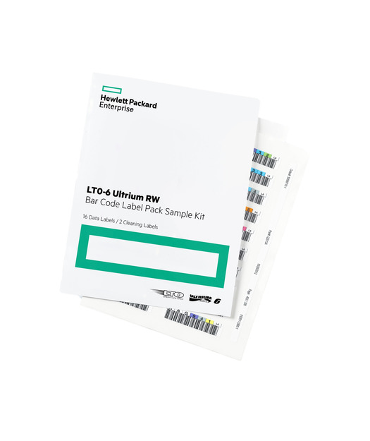 HP Q2013A LTO6 Barkod Etiketi 100'lü paket