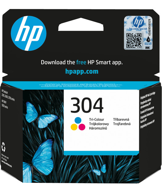 HP N9K05AE CMY Mürekkep Kartuş (304)