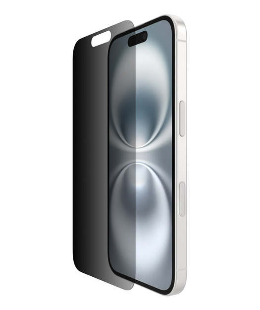 Belkin InvisiGlass Gizlilik İşlemli iPhone 16/15/14 Pro Ekran Koruyucu