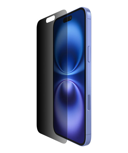 Belkin InvisiGlass Gizlilik İşlemli iPhone 16+/15+/14 Max Pro Ekran Koruyucu