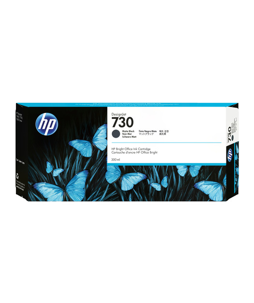 HP P2V71A 300 ml Mat Siyah Mürekkep Kartuş(730)
