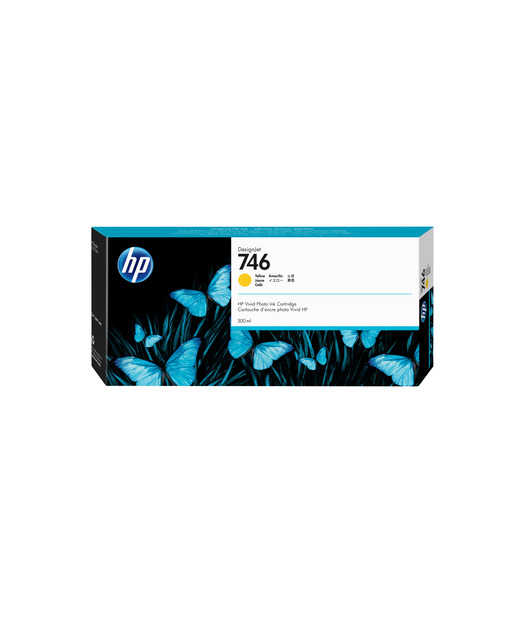 HP P2V79A Yellow Mürekkep Kartuş 300-ml  (746)