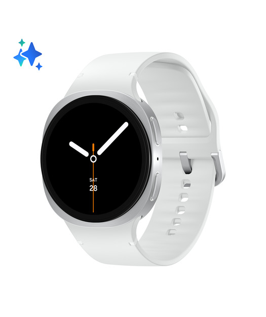 SAMSUNG GALAXY WATCH 8 40MM SILVER