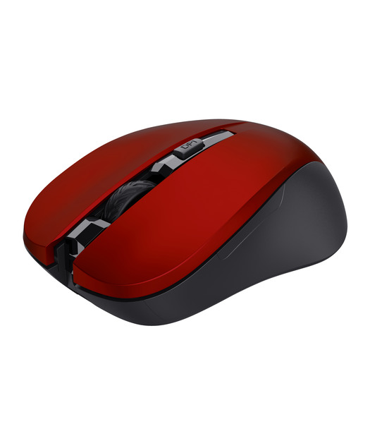 Trust 21871 Mydo Sessiz Mouse-Kırmızı