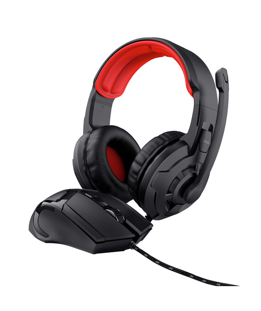Trust  24761 2-IN-1 Gaming Set Kulaklık + Mouse - Siyah