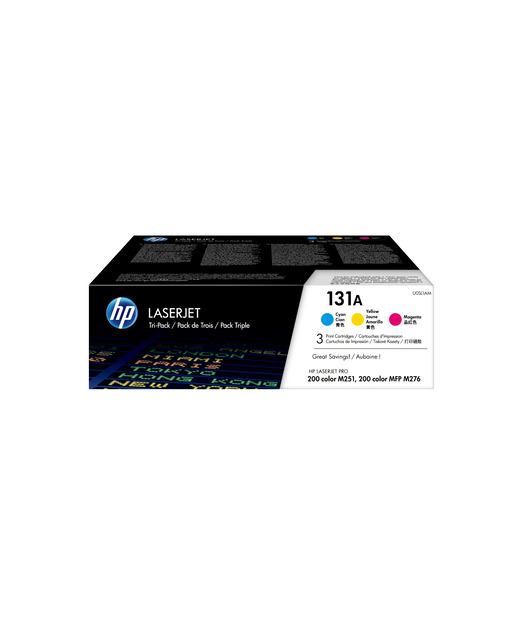HP U0SL1AM CMY Toner Kartuş (131A)