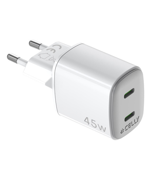 Celly UP TC 2 USB-C 45W Duvar Şarjı