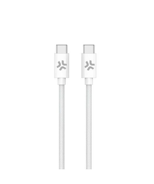 Celly USB-C to USB-C 1.5m Cotton Örgülü Kablo