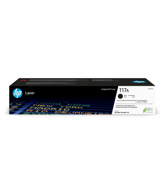 HP W2070A Black Toner Kartuş (117A)