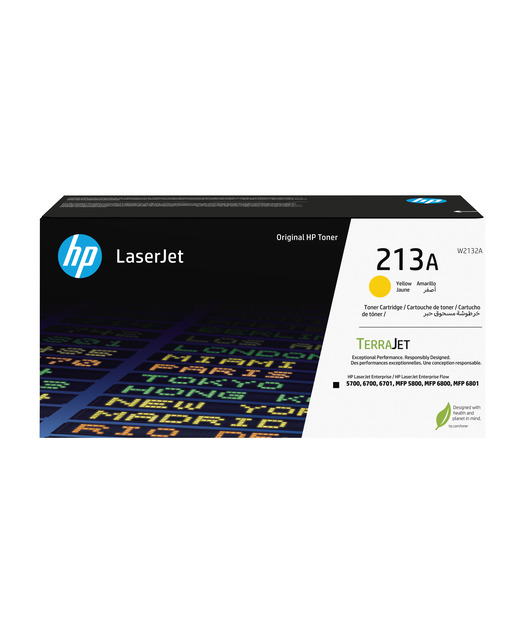 HP W2132A Ylw Toner(213A)