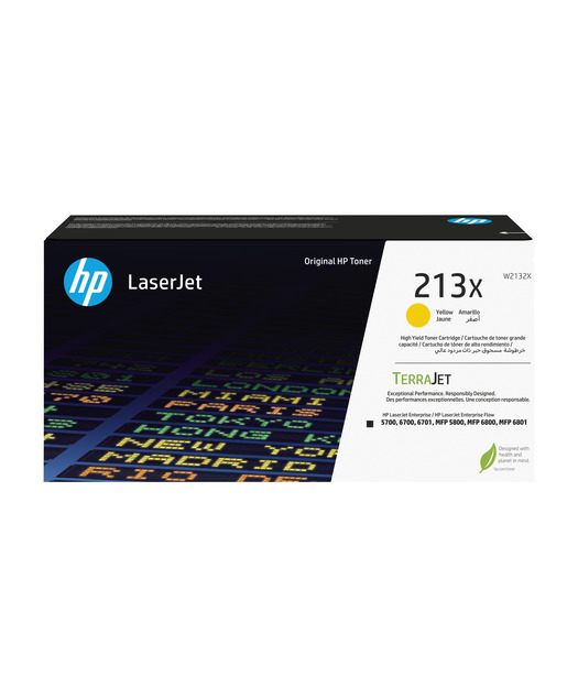 HP W2132X Ylw Toner(213X)