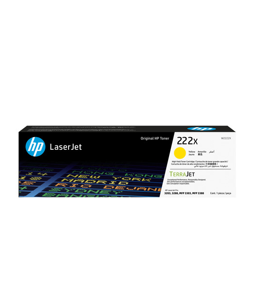 HP W2222X High Yield Yellow T.Kartuş(222X)