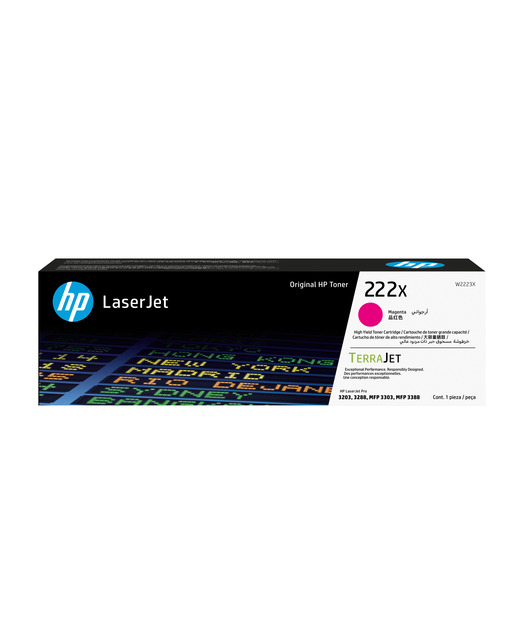 HP W2223X High Yield Magenta T.Kartuş(222X)