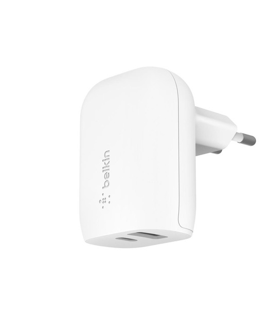 Belkin 32W Şarj Cihazı USB-C USB-A Beyaz