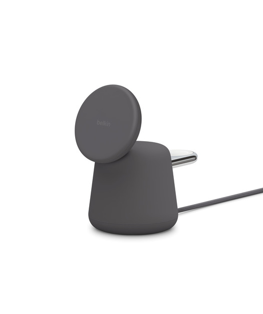 Belkin WIZ020 Boostcharge Pro Kablosuz 2'si 1 arada Magsafe 15W Şarj Istasyonu - Siyah